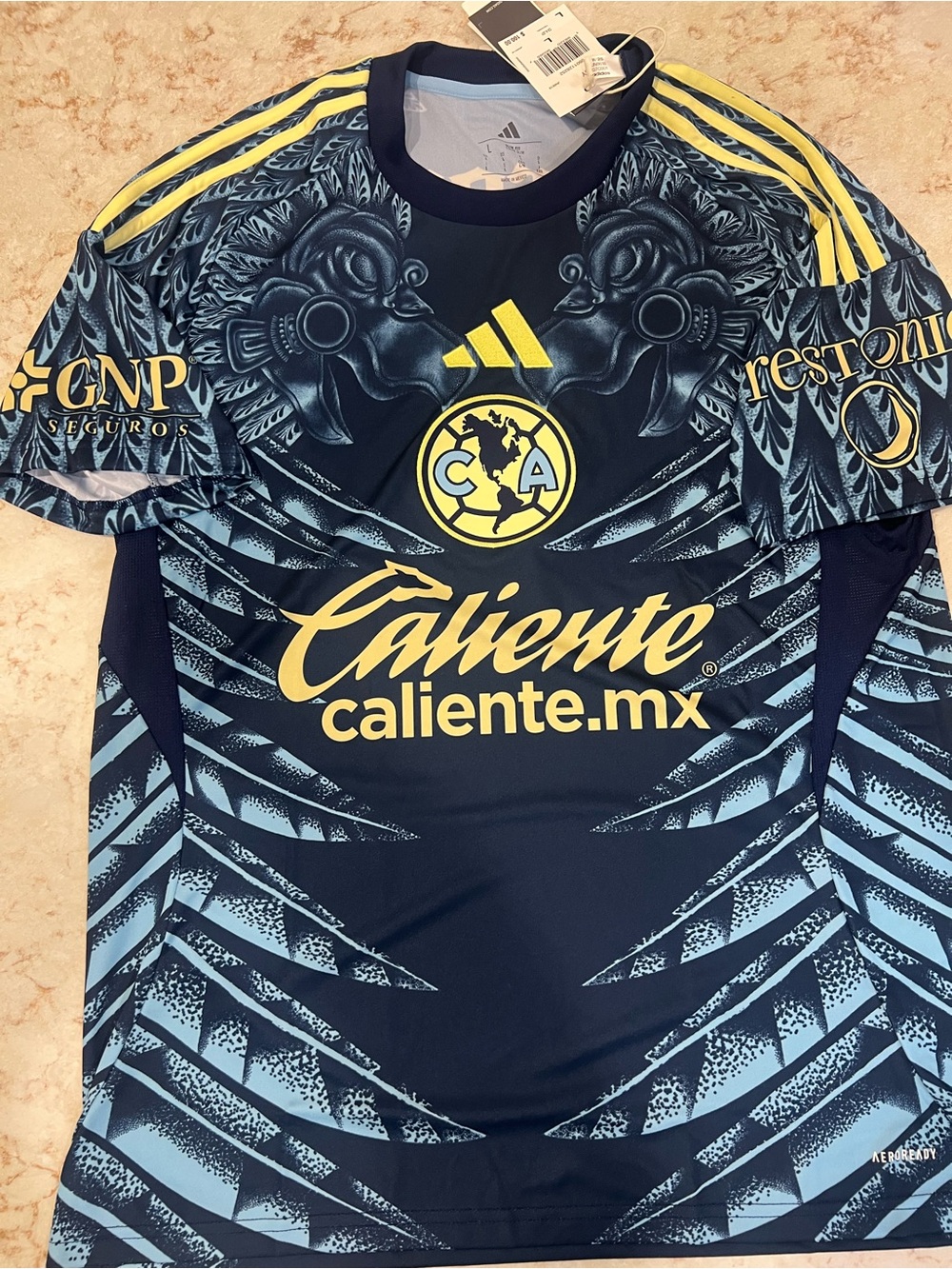 Adidas Club America 25/26 Away Jersey Men’s Large Navy Blue JN8637